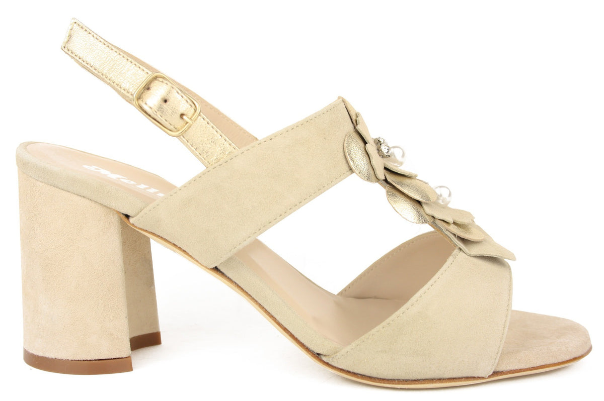S521 BEIGE SANDALO DONNA