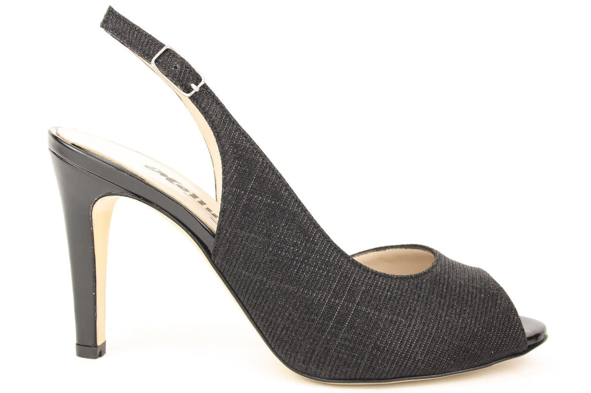 E1700 NERO SANDALO DONNA