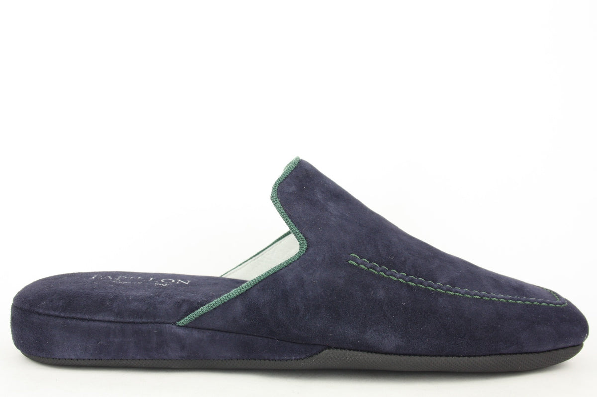 9907 BLU PANTOFOLA PUNTA CHIUSA UOMO