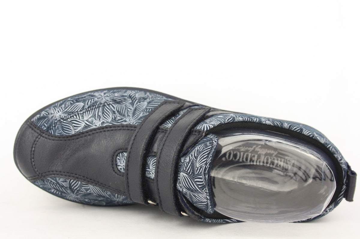 L16 - 4251 BLU CHIUSURA A STRAPPO DONNA