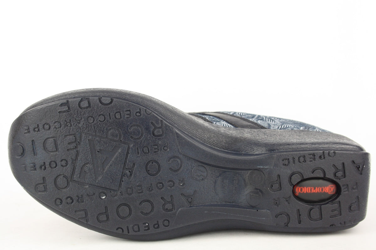 L16 - 4251 BLU CHIUSURA A STRAPPO DONNA