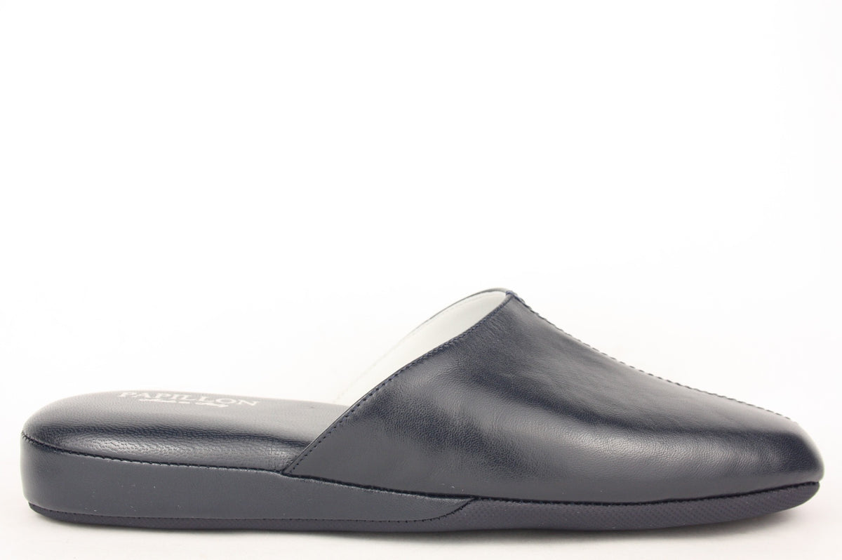 9155 BLU PANTOFOLA PUNTA CHIUSA UOMO