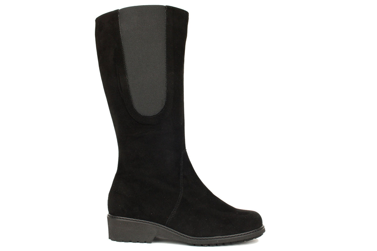 SIBILLA - STV RUFFI NERO STIVALE DONNA
