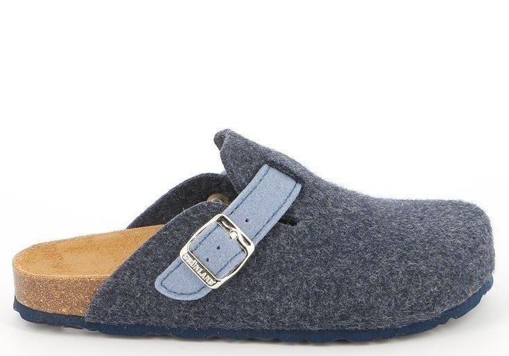 SARA CB0683 BLU PANTOFOLA PUNTA CHIUSA DONNA