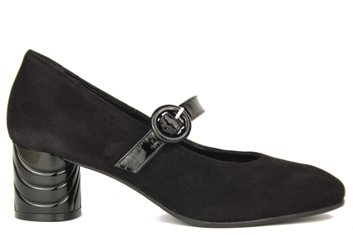 LD2013 LISCIO NERO CINTURINO DONNA