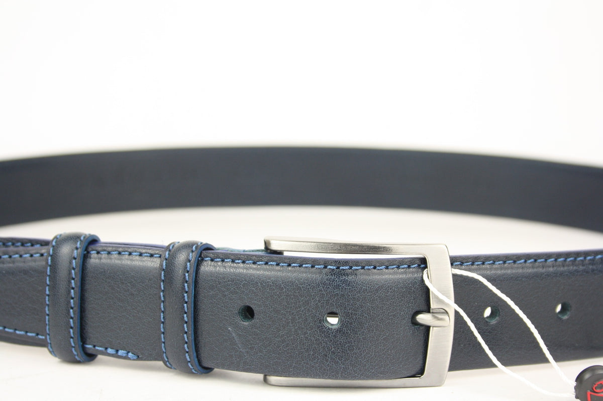 048 BLU CINTURA UOMO ACCESSORI