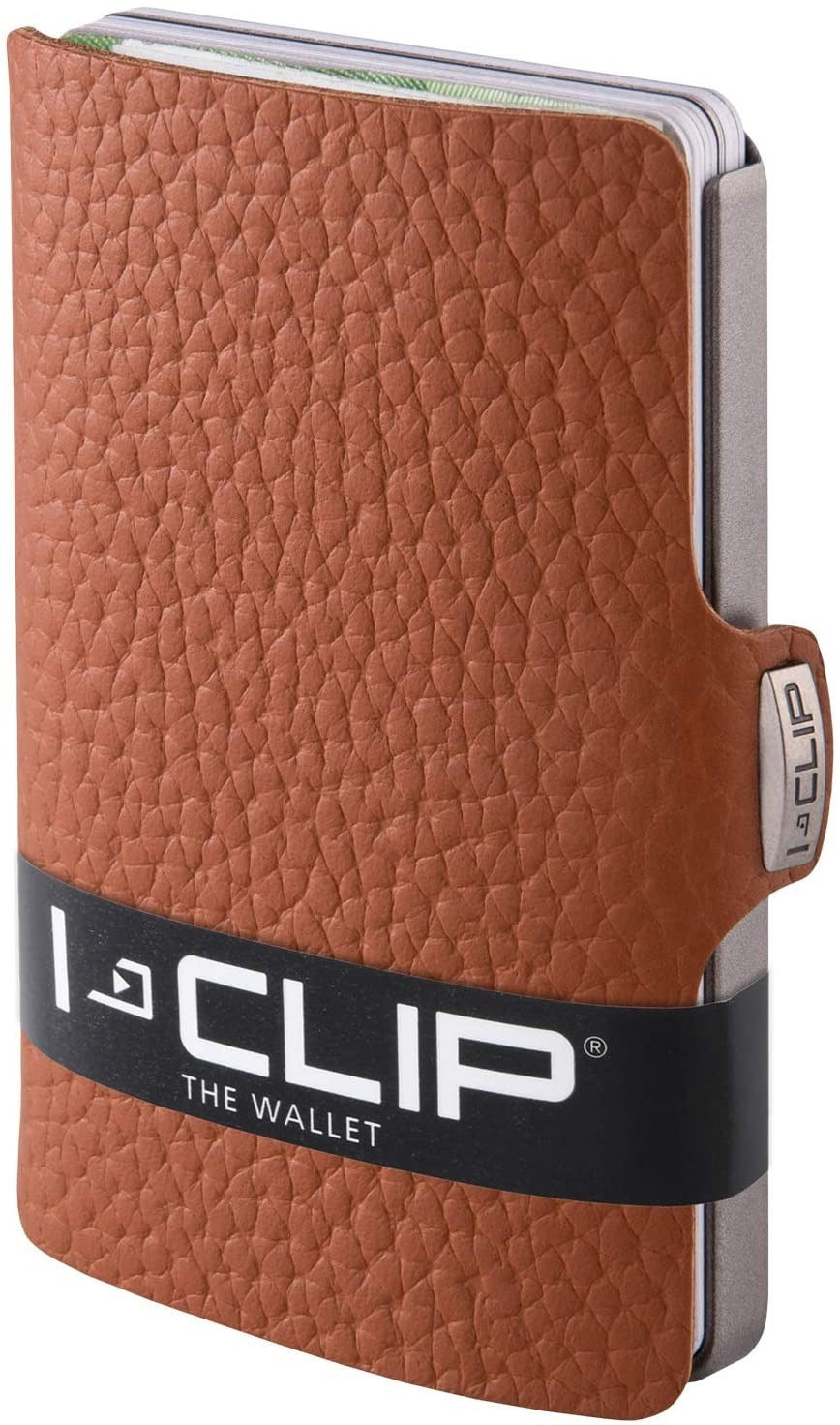 I-CLIP CLASSIC NOCE MINI PORTAFOGLO PORTACARD UNISEX ACCESSORI