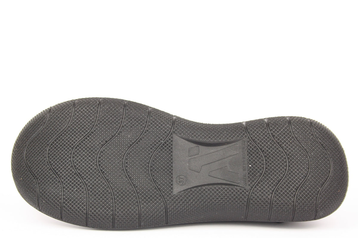 GAIA 1741 NERO SLIP ON DONNA