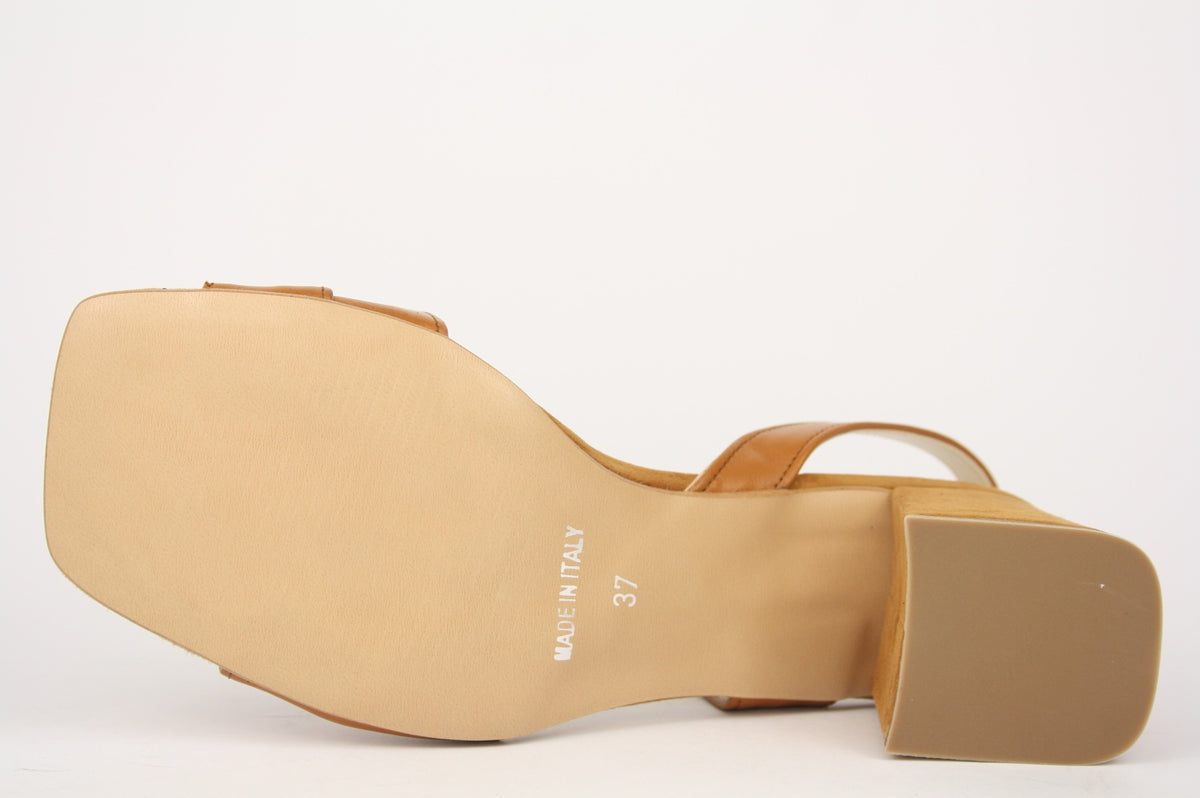 T6518 CUOIO SANDALO DONNA