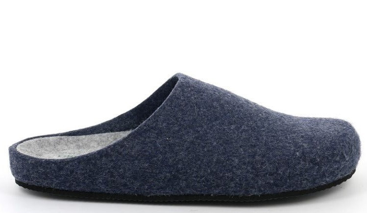 EURO CB2209 BLU PANTOFOLA PUNTA CHIUSA UOMO