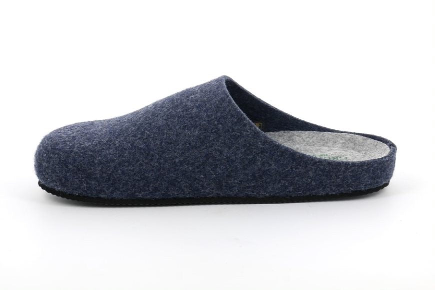 EURO CB2209 BLU PANTOFOLA PUNTA CHIUSA UOMO