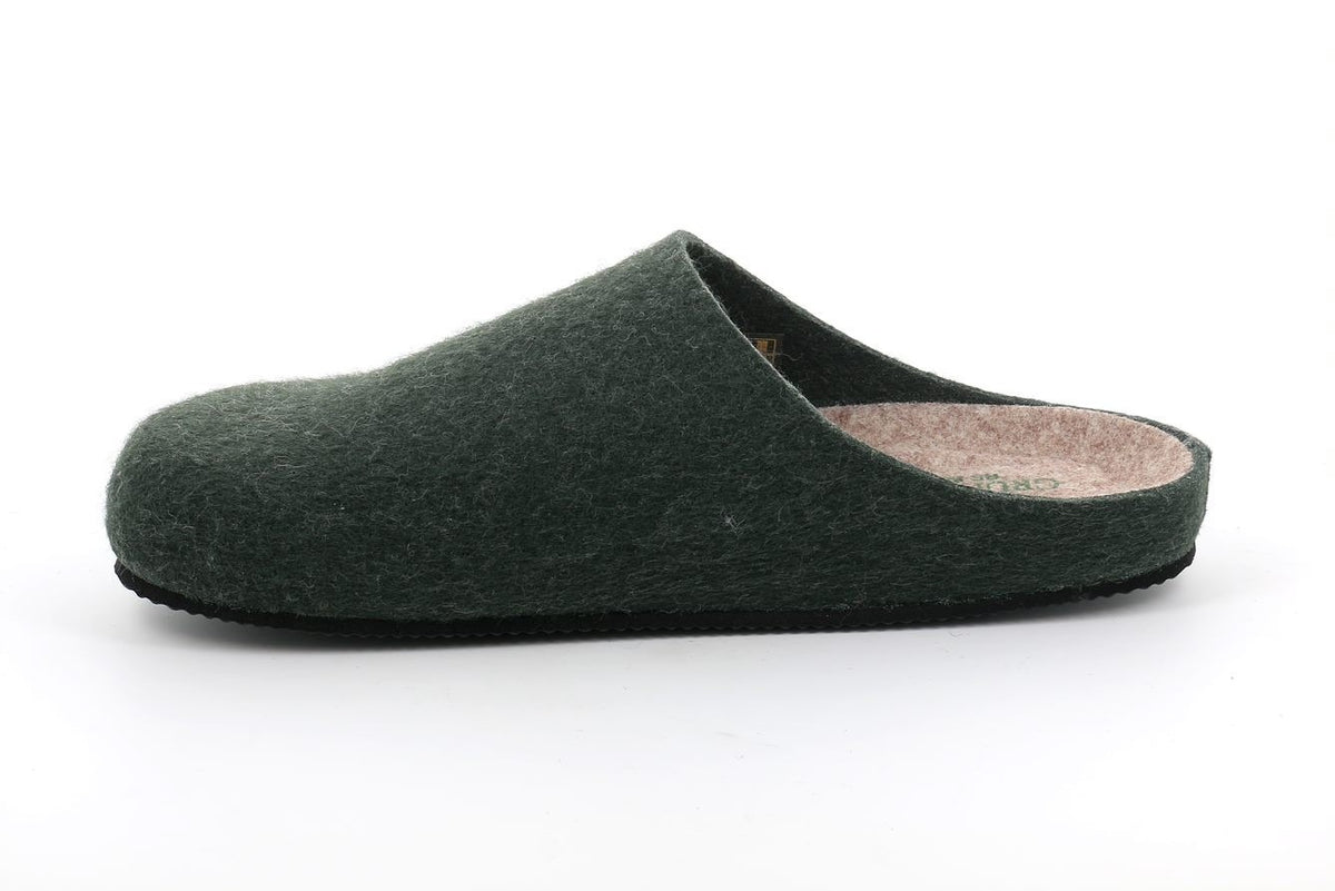 EURO CB2209 VERDE PANTOFOLA PUNTA CHIUSA UOMO