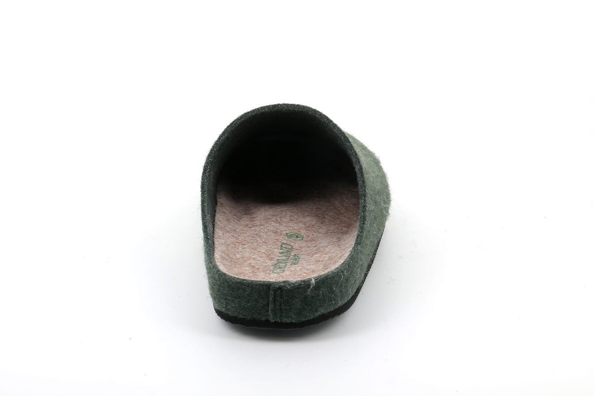 EURO CB2209 VERDE PANTOFOLA PUNTA CHIUSA UOMO