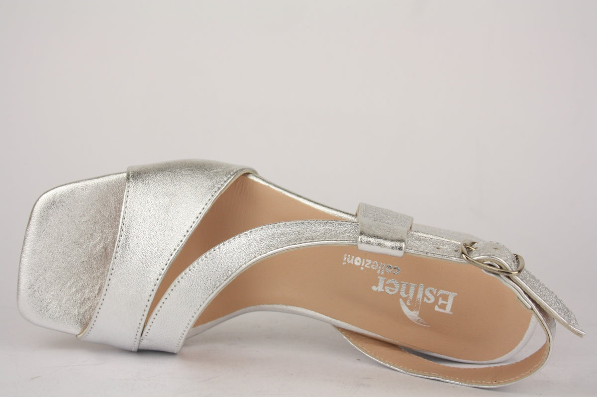 T6518 ARGENTO SANDALO DONNA
