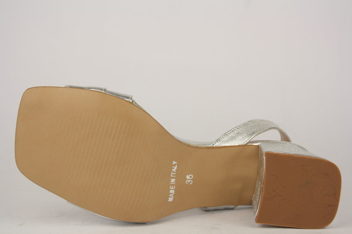 T6518 ARGENTO SANDALO DONNA