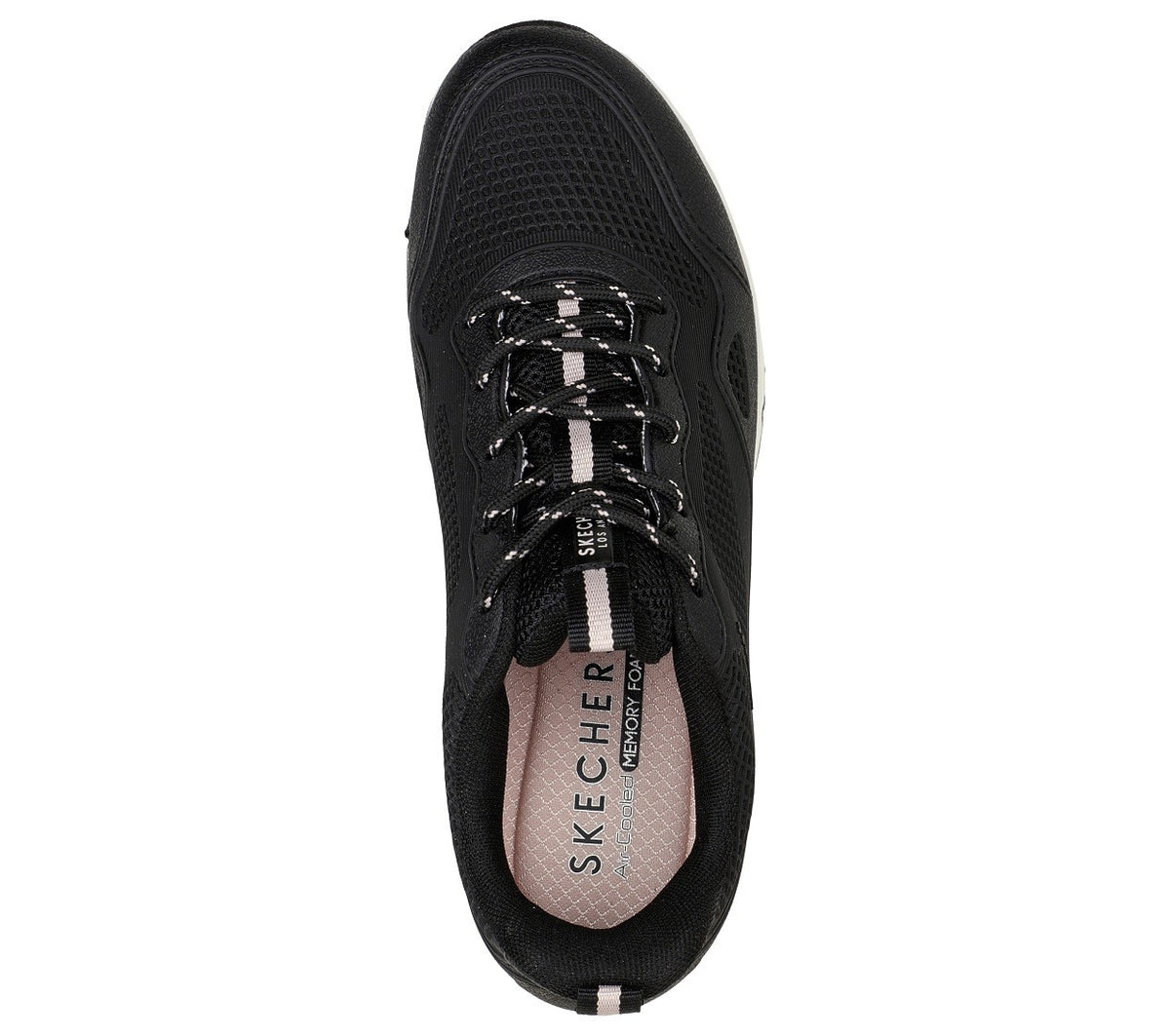 155640 UNO 2 NERO LACCI DONNA