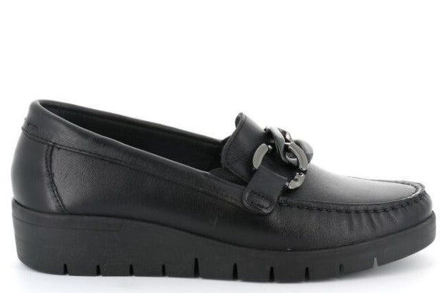 TAFA SC4150 NERO MOCASSINO DONNA