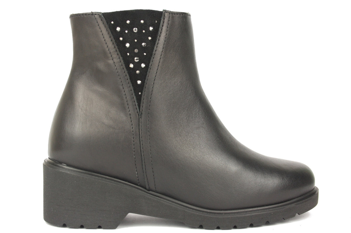 R35602 NERO POLACCO DONNA