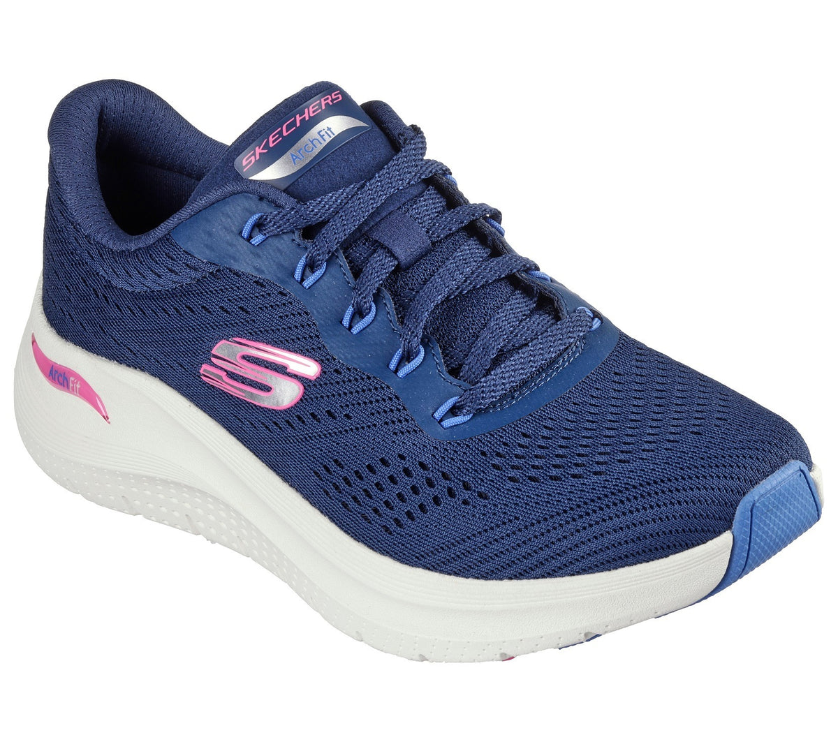 150051 ARCH FIT BLU LACCI DONNA
