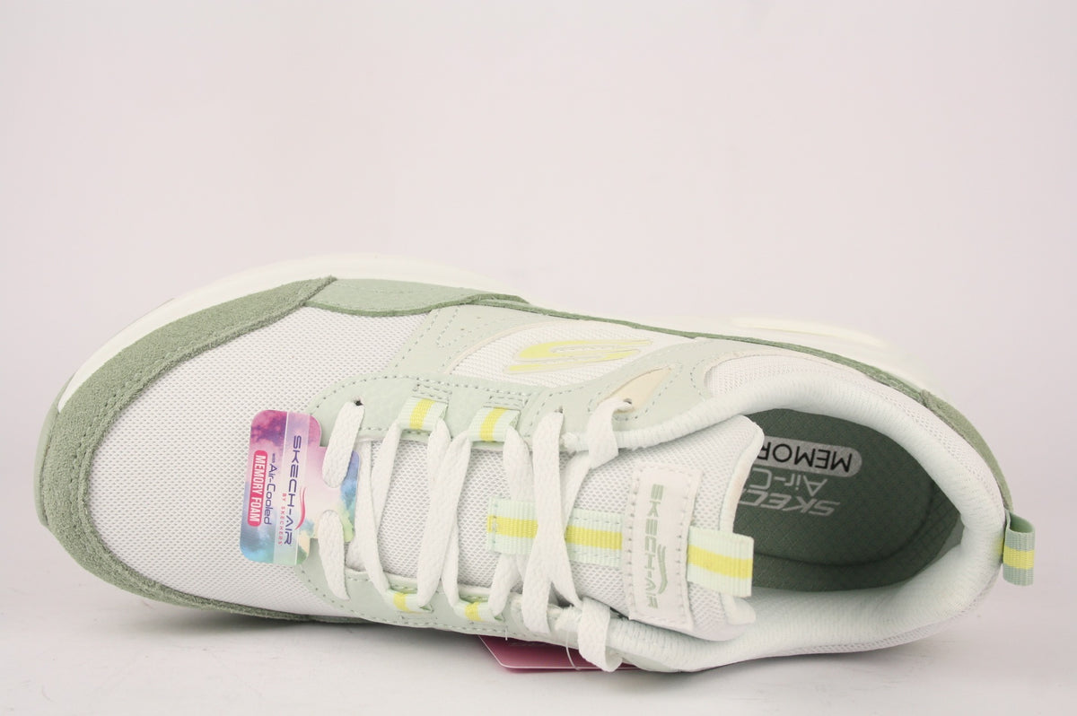150075 SKECH AIR BIANCO LACCI DONNA