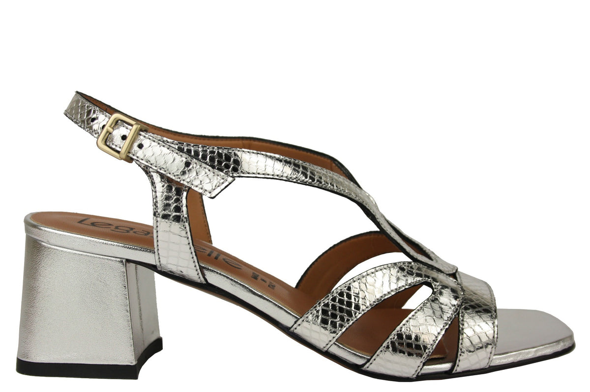 LGZ-608 ARGENTO SANDALO DONNA