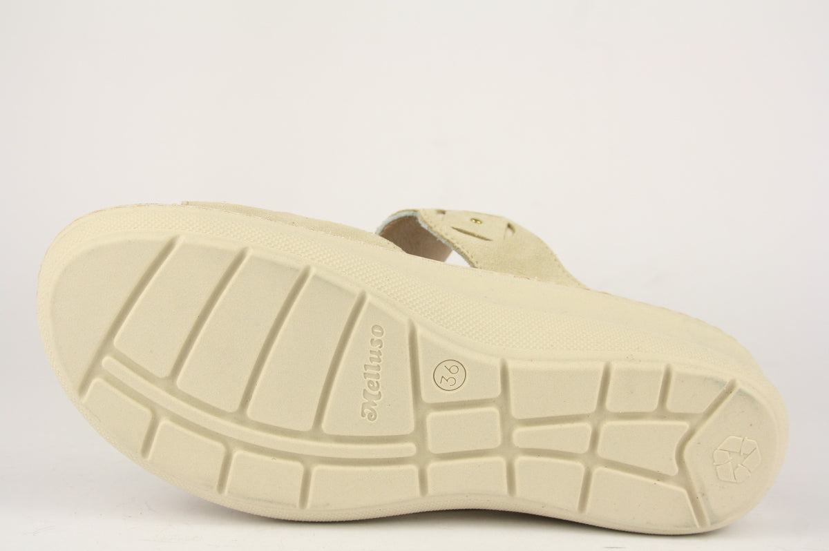 K95229 BEIGE CIABATTA SANDALO DONNA
