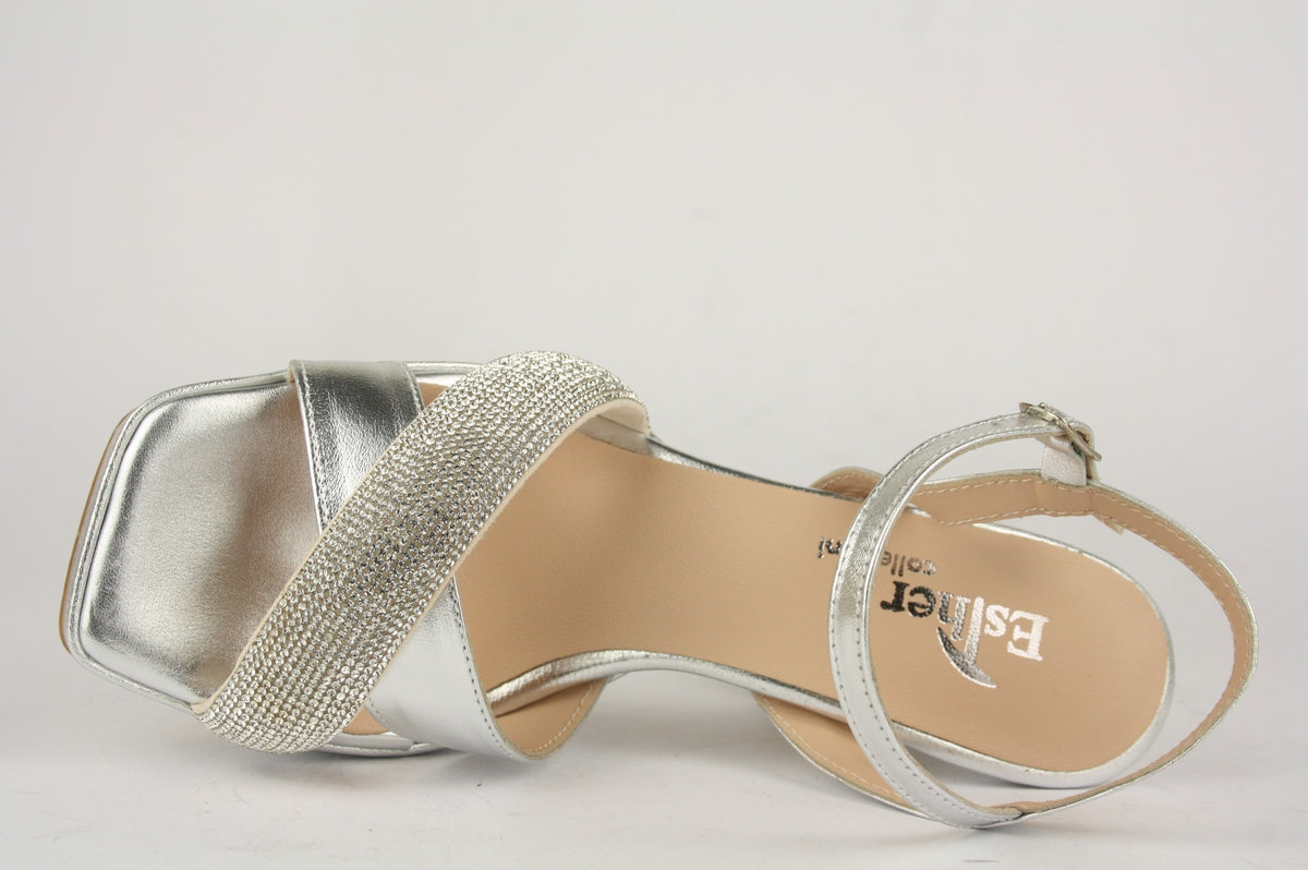2410 ARGENTO SANDALO DONNA