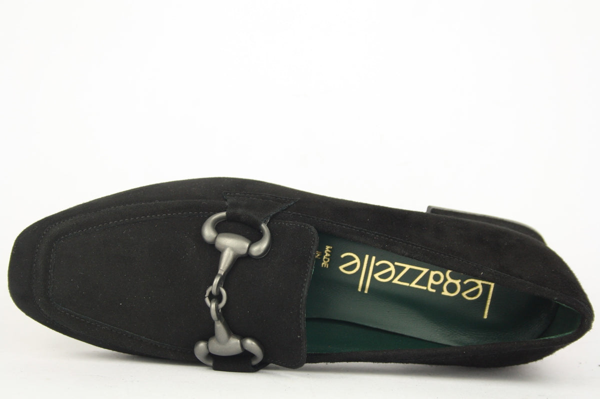 E104 NERO MOCASSINO DONNA