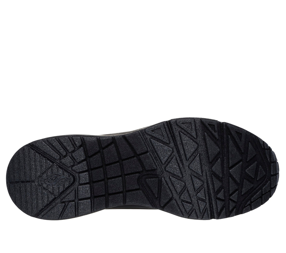 177520 UNO WEDGE NERO LACCI DONNA
