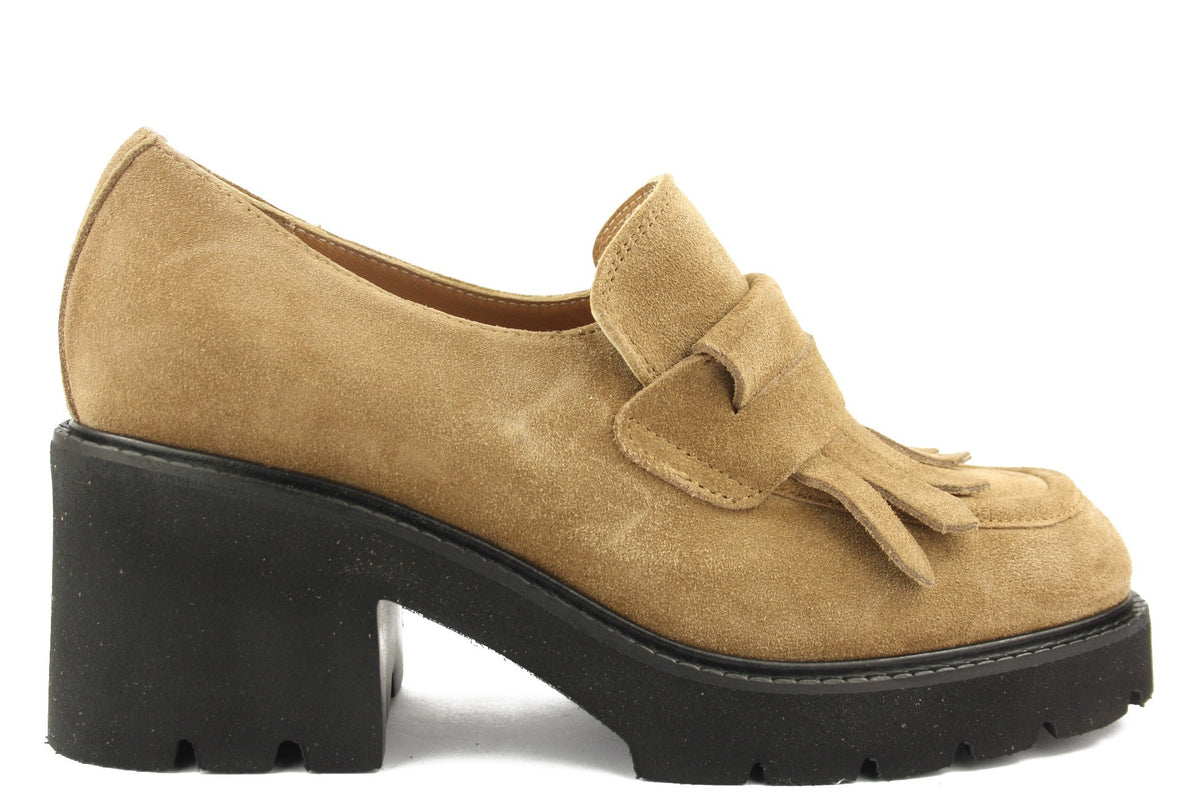2765 MOT-CLE CAMEL MOCASSINO DONNA
