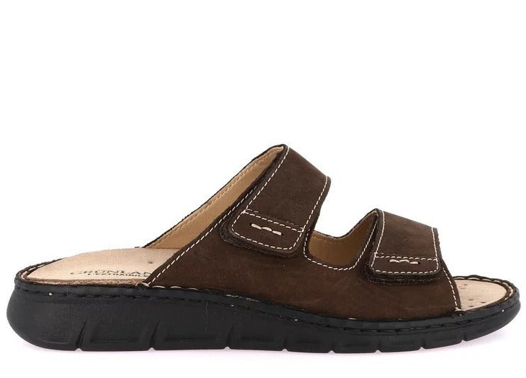 LEPP CE1180 MARRON CIABATTA SANDALO UOMO