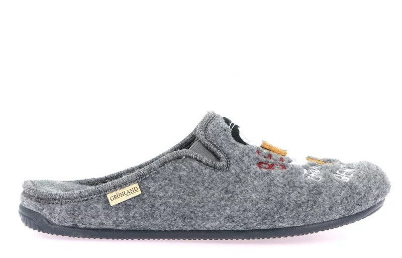 ORMI CI3068 GRIGIO PANTOFOLA PUNTA CHIUSA UOMO