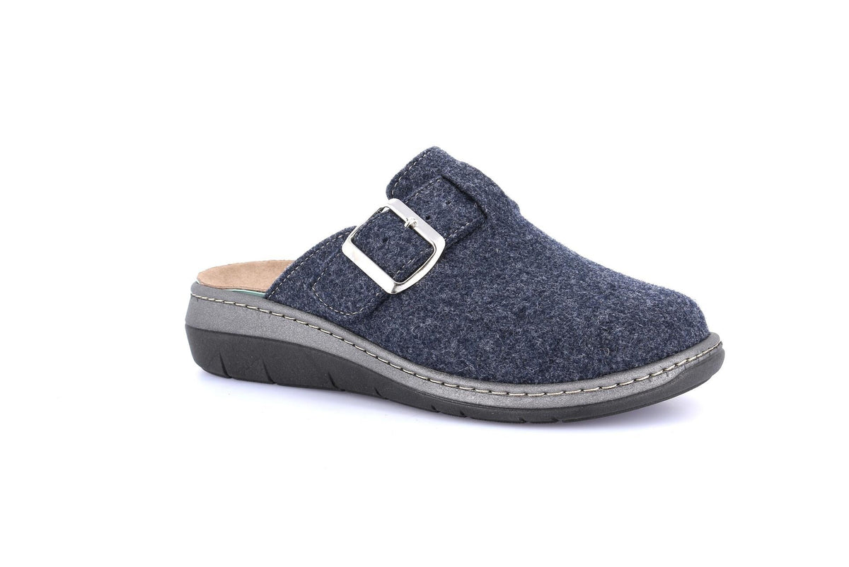 DASA CE0469 BLU PANTOFOLA PUNTA CHIUSA DONNA