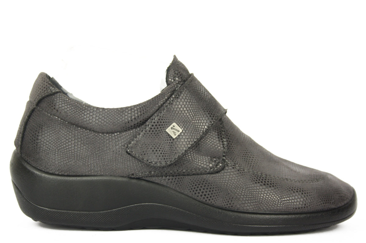 REPOVESI 4626 GRIGIO CHIUSURA A STRAPPO DONNA