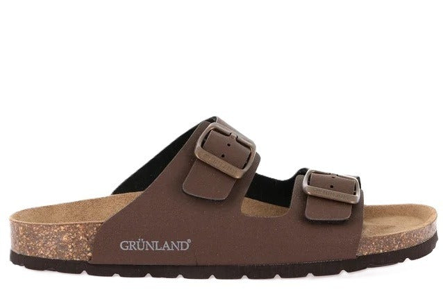 SARA CB1557 MARRON CIABATTA SANDALO DONNA
