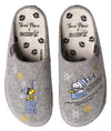 SNOOPY GRIGIO PANTOFOLA PUNTA CHIUSA DONNA