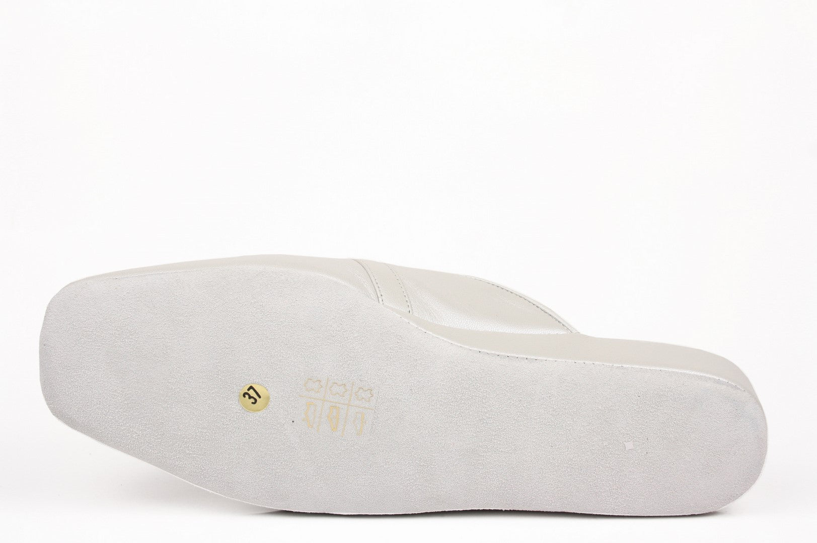 72/14 BIANCO PANTOFOLA PUNTA CHIUSA PANTOFOLE