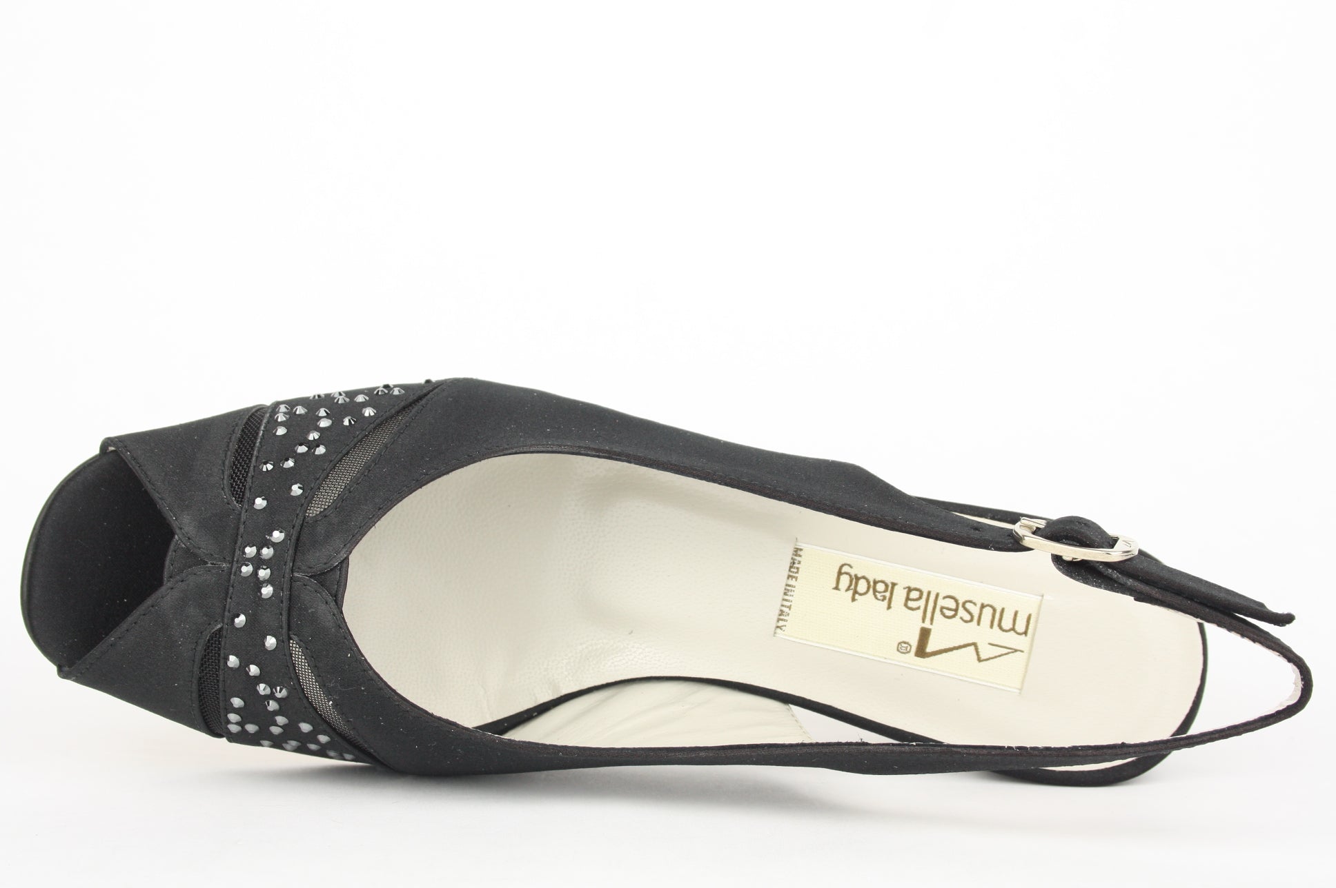 581 NERO SANDALO DONNA