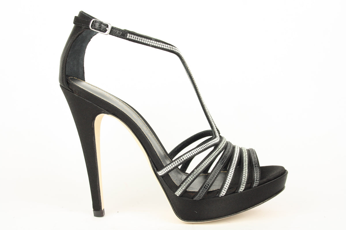 450 NERO SANDALO DONNA
