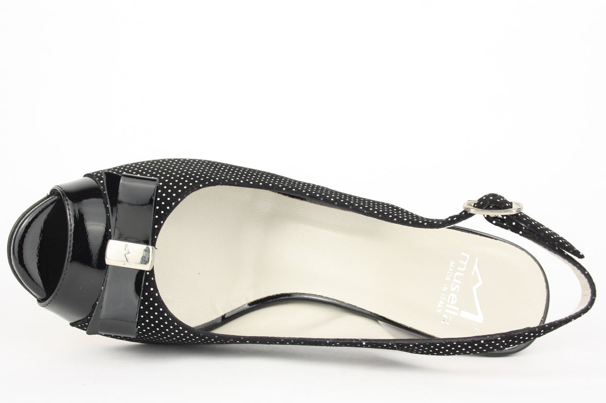 127 NERO SANDALO DONNA