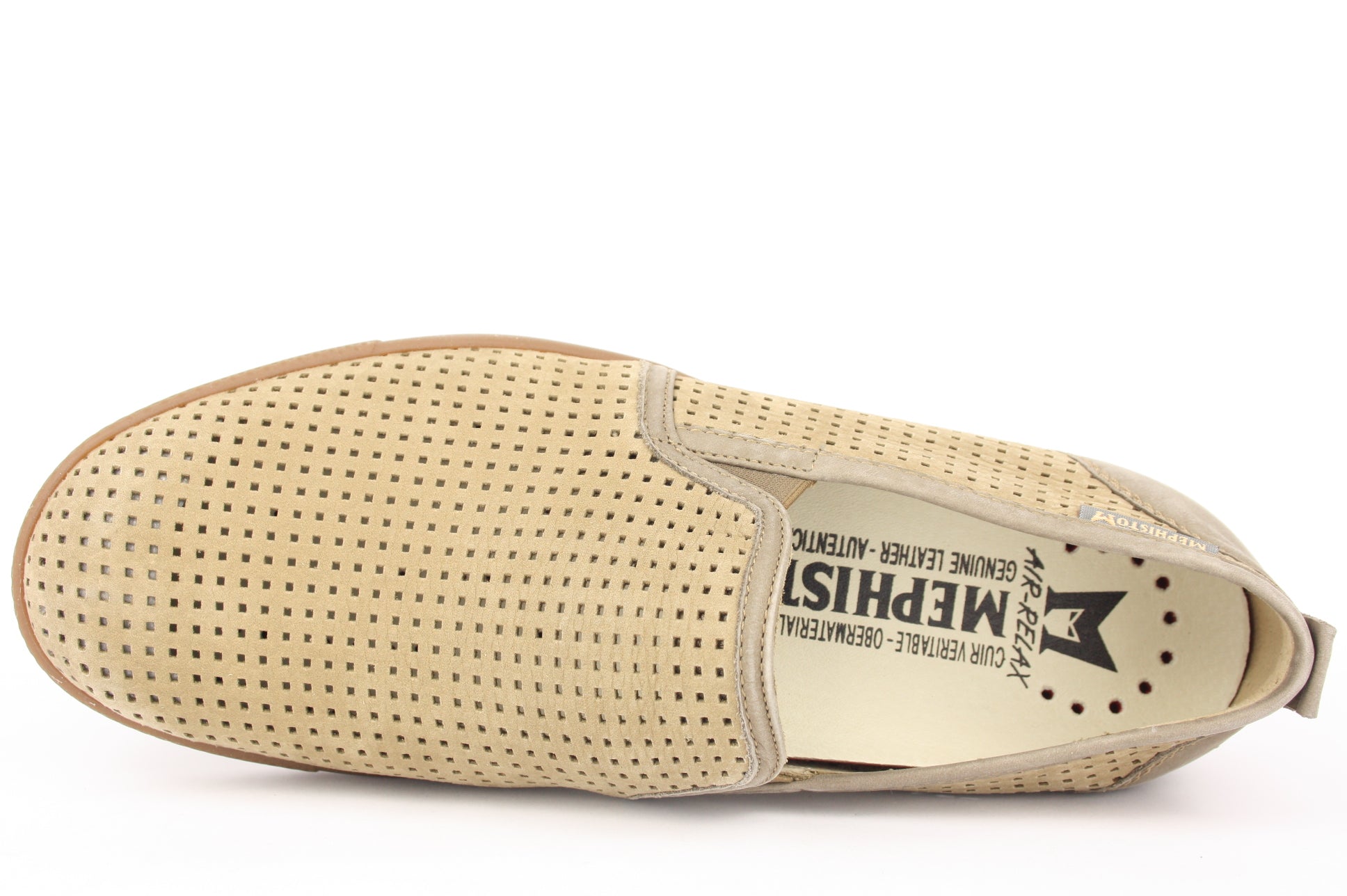 ULRICH BEIGE SLIP ON UOMO