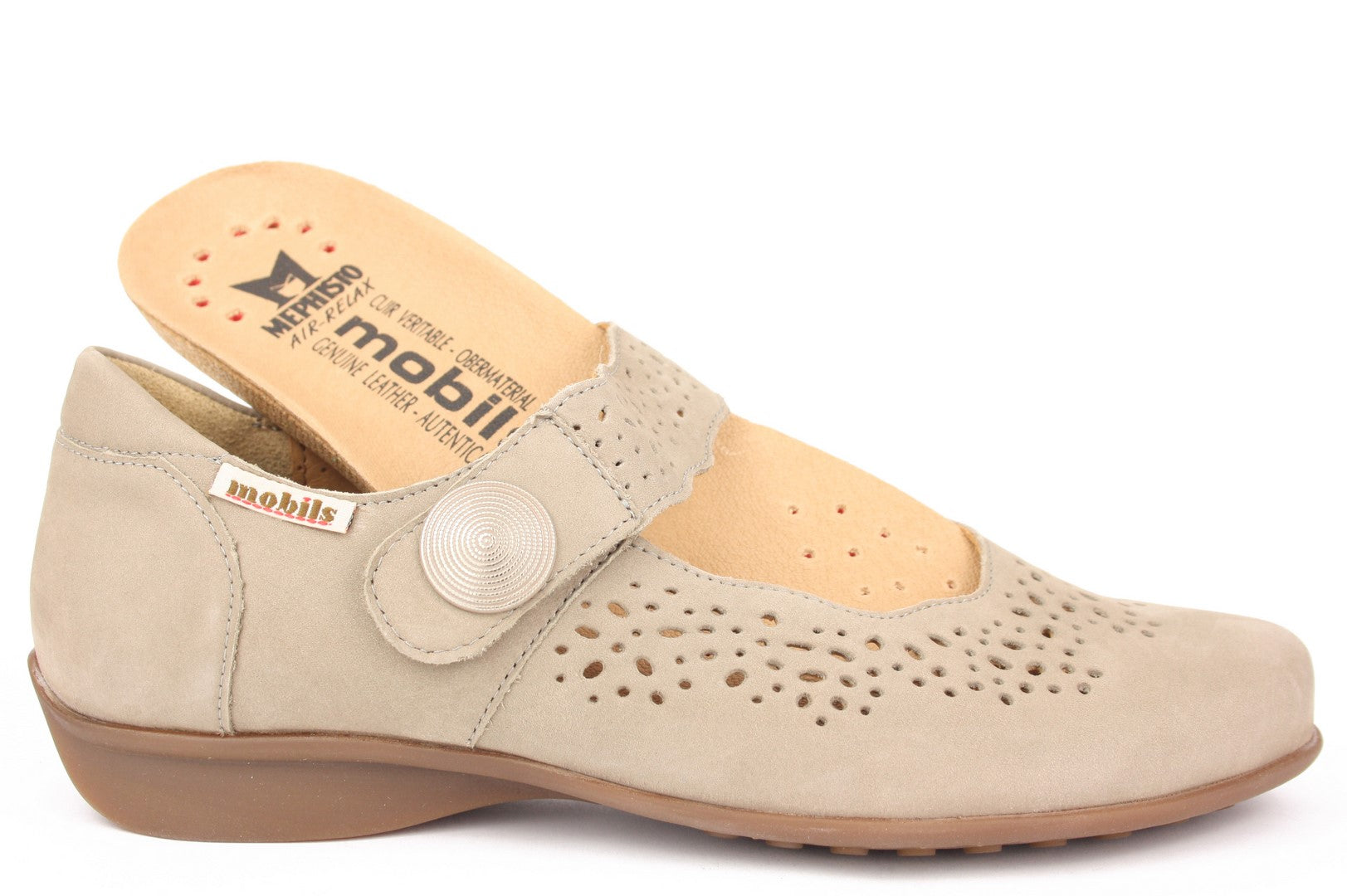 FABIENNE MOBILS BEIGE CINTURINO DONNA