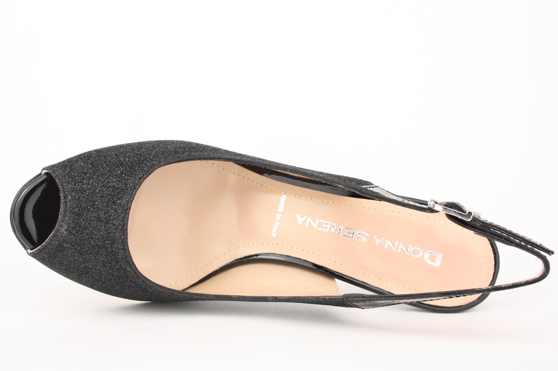 7553 NERO SANDALO DONNA