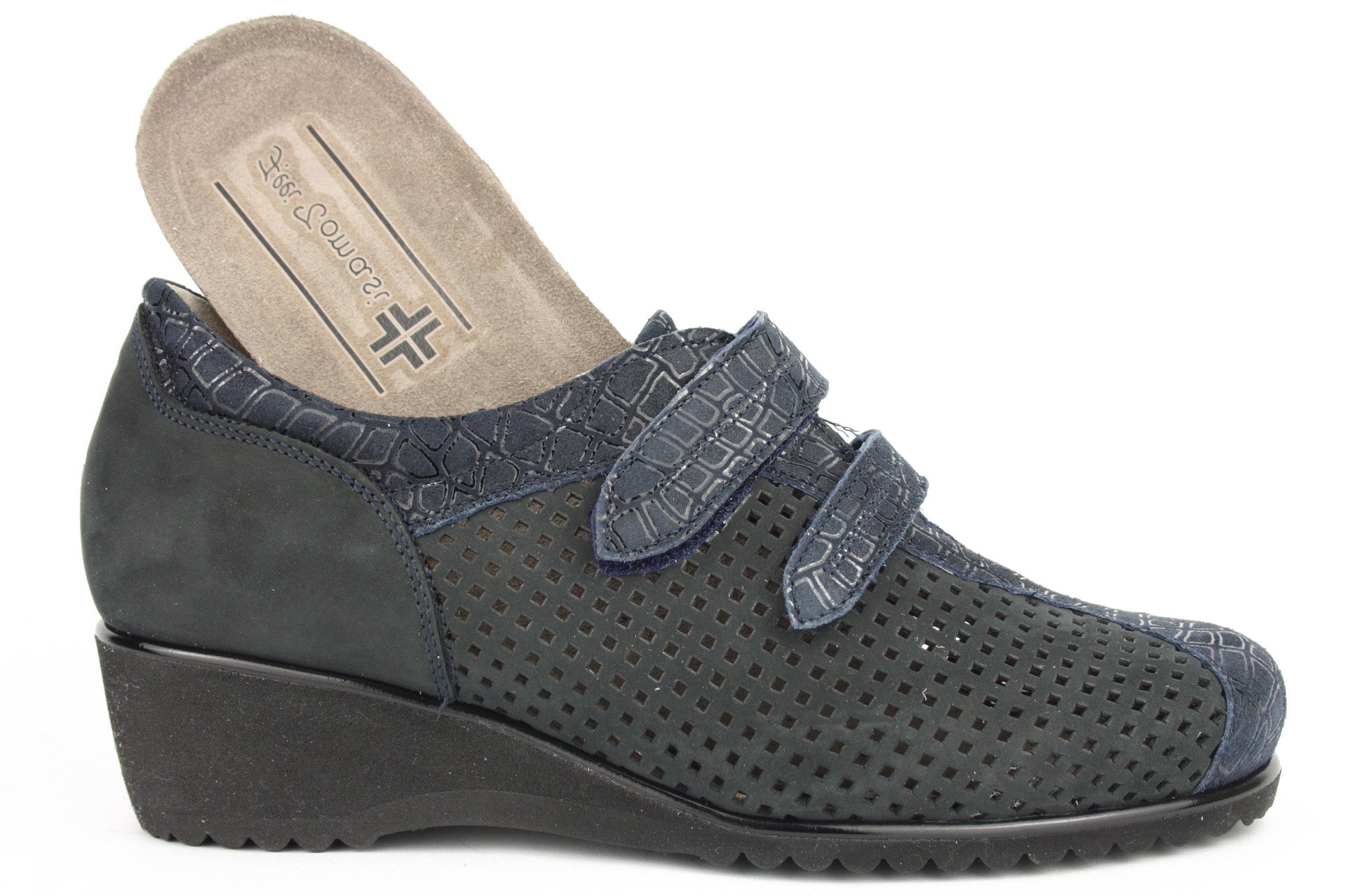 NAIMA FOR.VANITY BLU CHIUSURA A STRAPPO DONNA