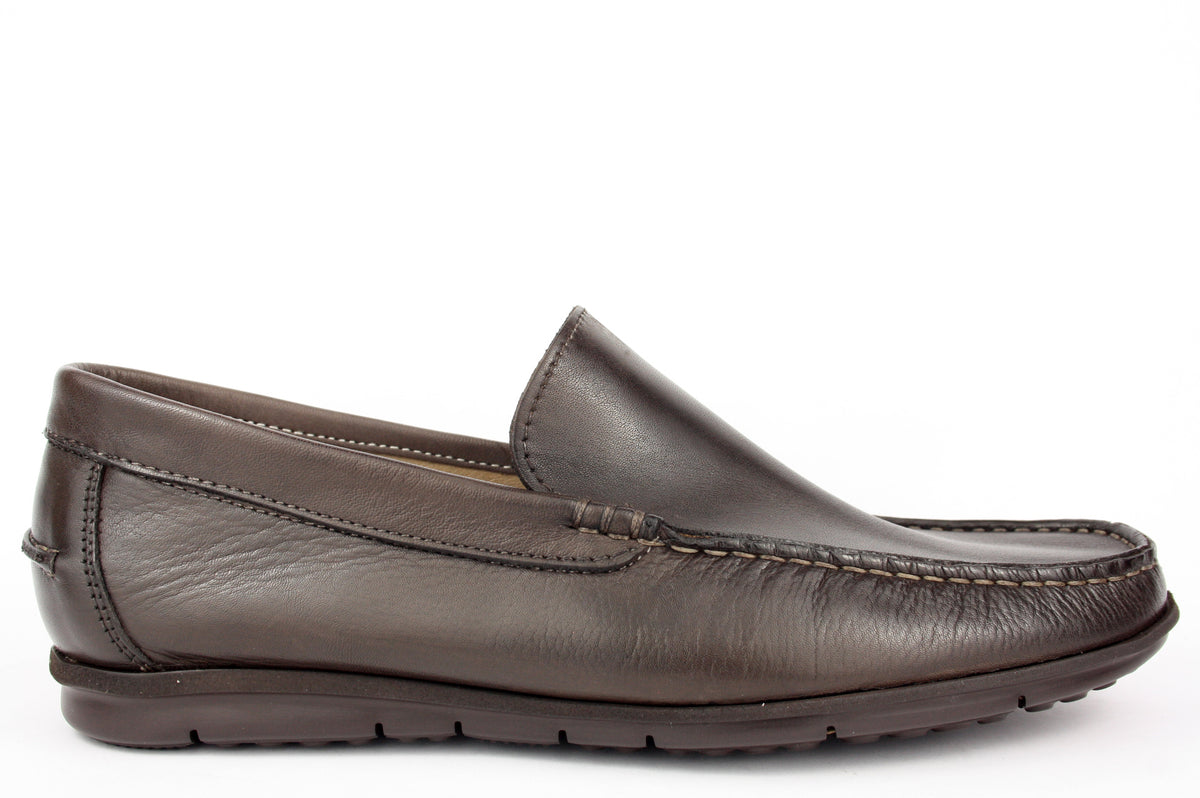 4000 MARRON MOCASSINO UOMO