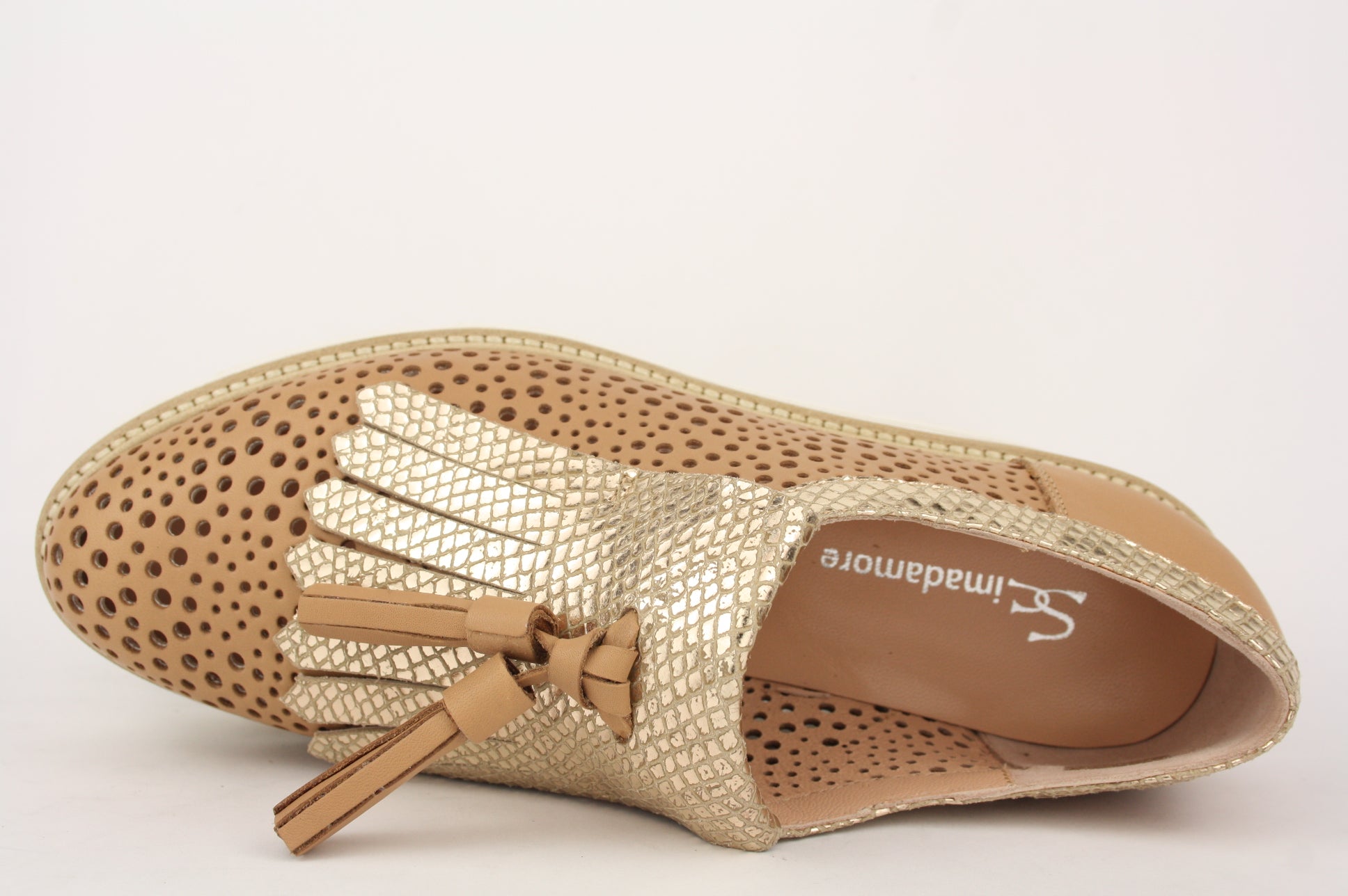 855 CUOIO SLIP ON DONNA