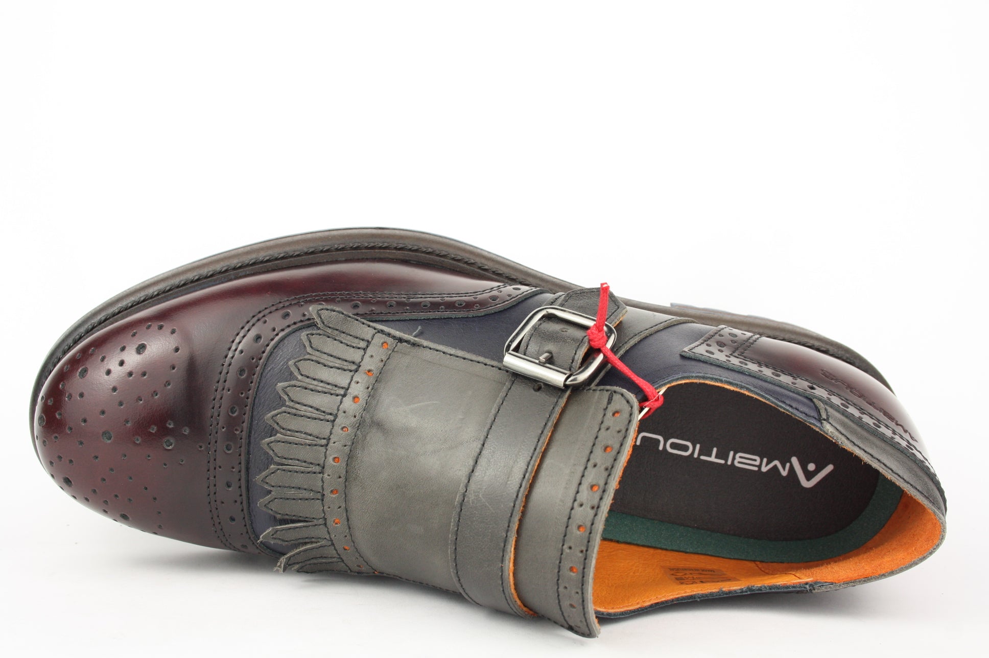 7633 BICOLORE SLIP ON UOMO