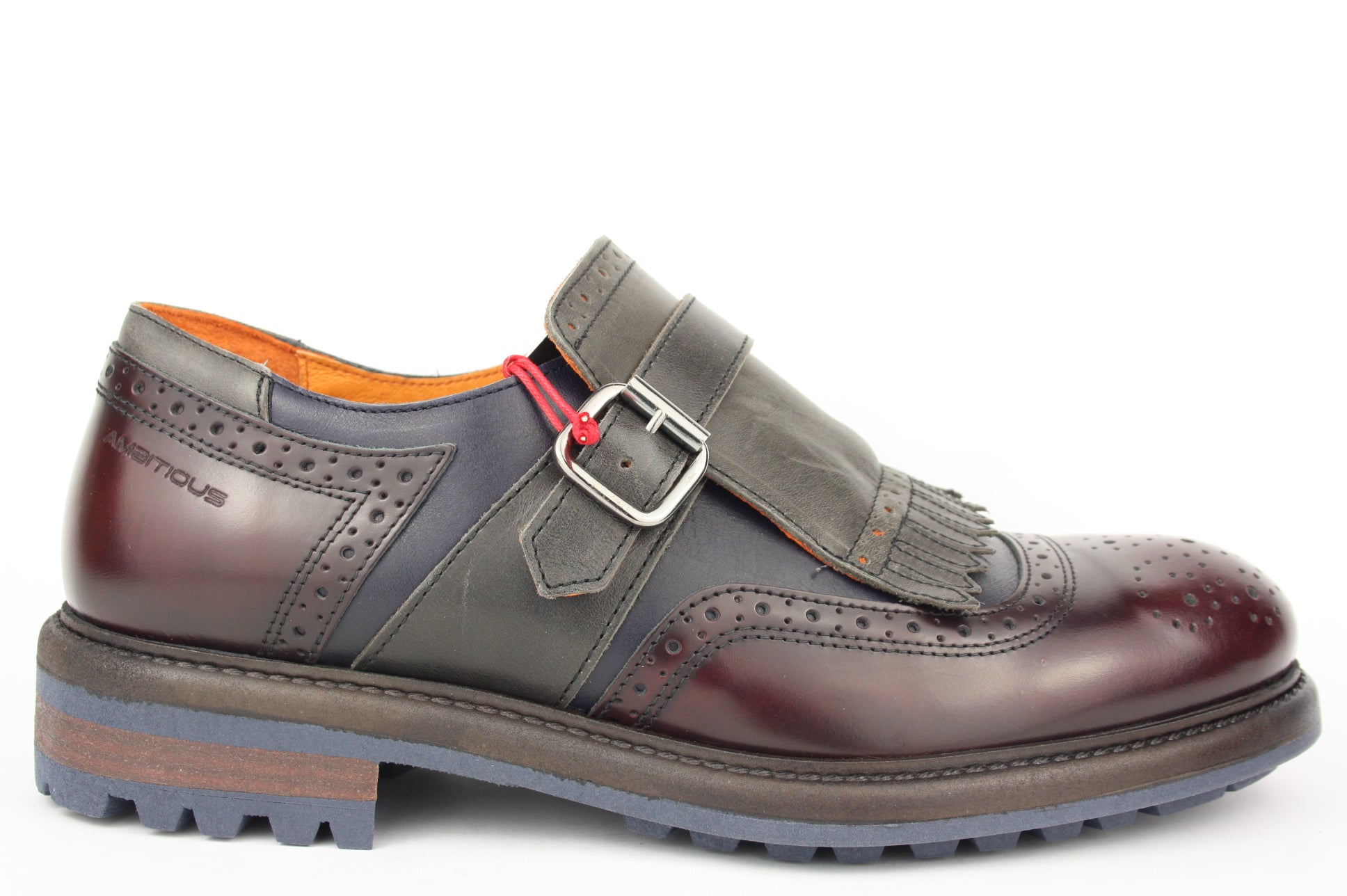 7633 BICOLORE SLIP ON UOMO