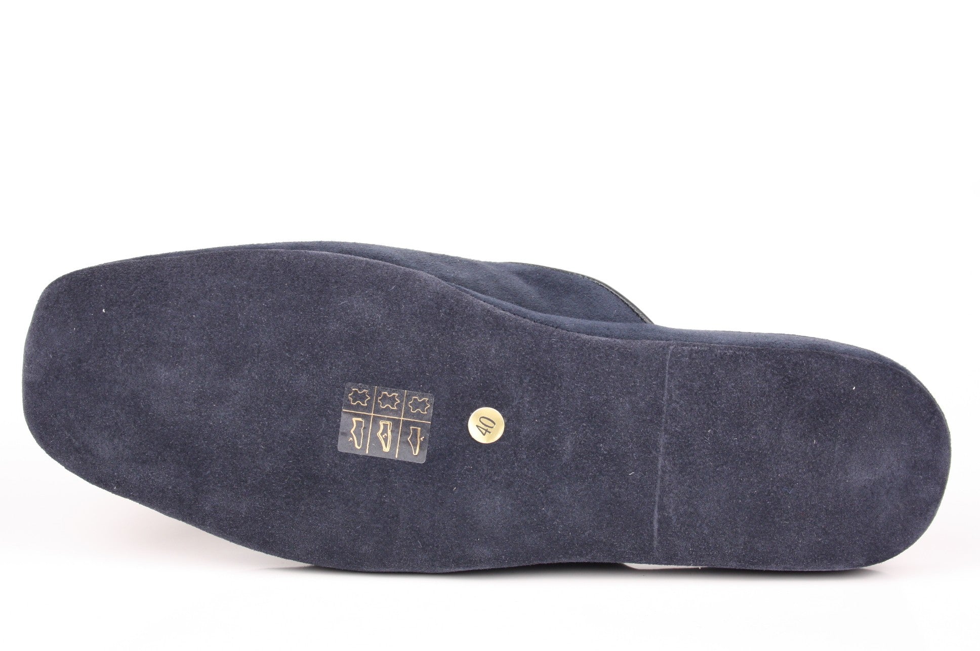 9907 BLU PANTOFOLA PUNTA CHIUSA PANTOFOLE