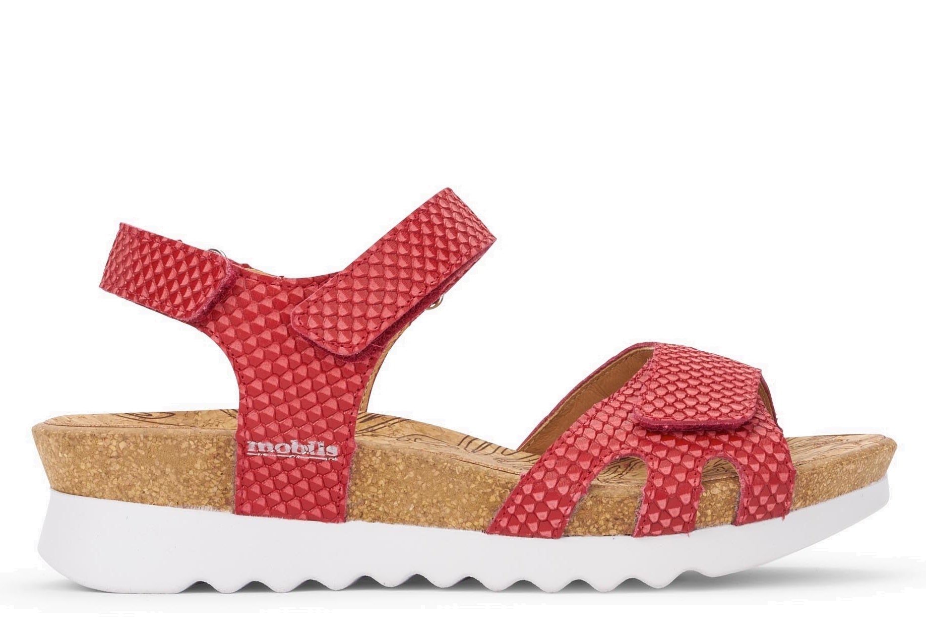 QUIRINA MOBILS ROSSO SANDALO DONNA